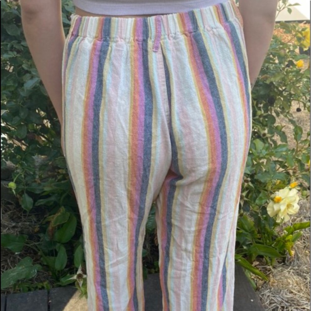 Multi-color Flowy Pants ππ - Picture 3 of 4